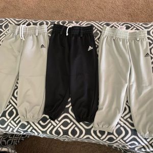 Adidas knicker style baseball pants
